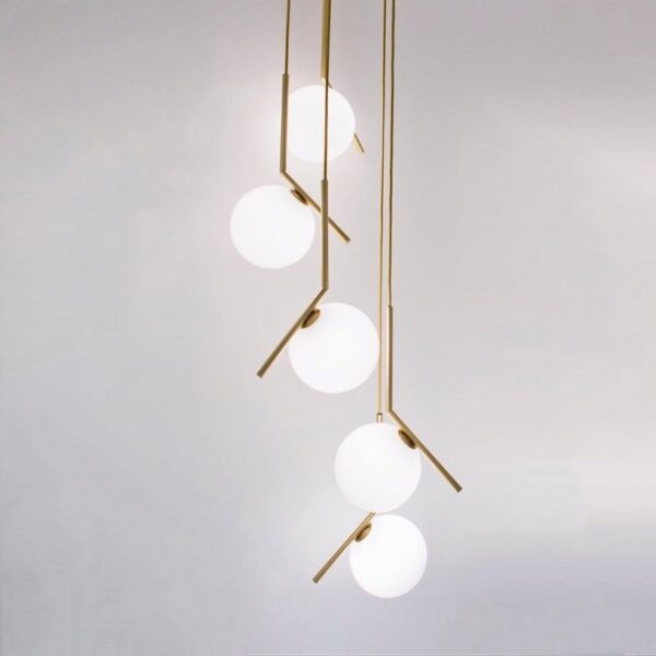 IC LIGHTS Flos lampa wisząca - średnica 30cm - Chrom