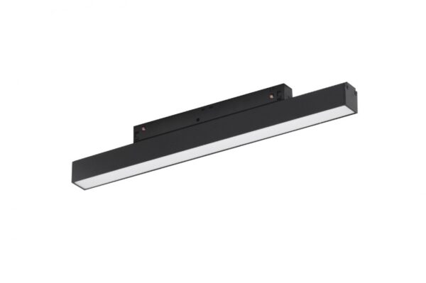 ALFA SAGA TRACK MAGNETIC 12W, 24W lub 36W MILKY 120 stopni - Biały - SAGA 12W- szer.30cm - Ciepłobiała 3000K