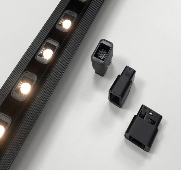 Soczewka 2W do szyn magnetycznych Domeno LED - Okrągła - Ciepłobiała 3000K
