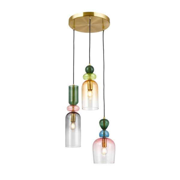 MANSO potrójna Italux lampa wisząca