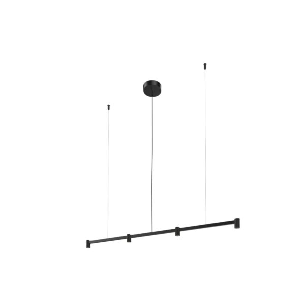 TRACE CHANDELIER Wever & Ducré lampa wisząca - TRACE 1.0 - Czarny - 2700K